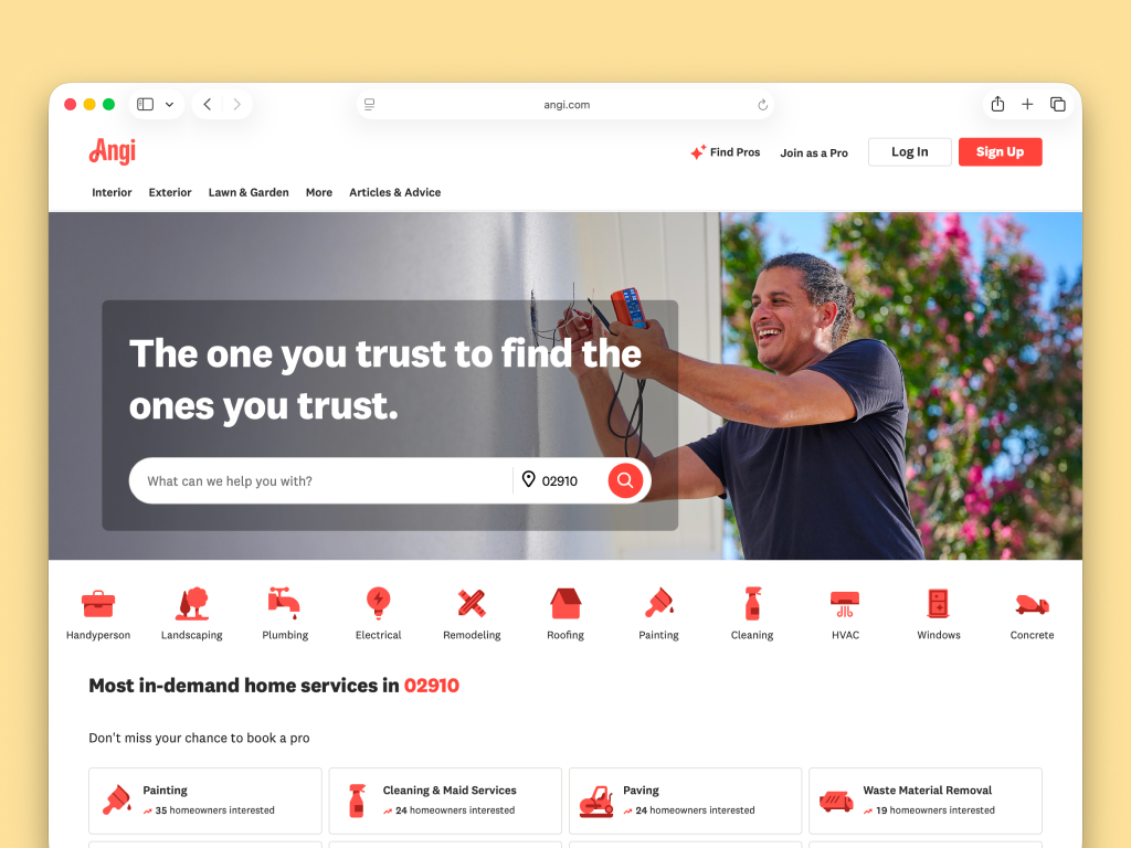 Brand launch and conversion-focused landing pages